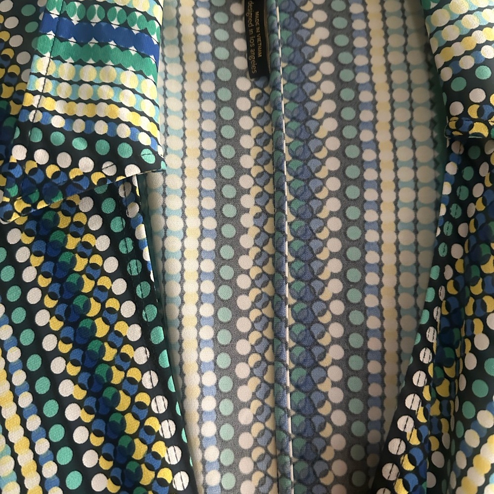 Laundry By Design Multicolor Patterned Midi Dress - image 1